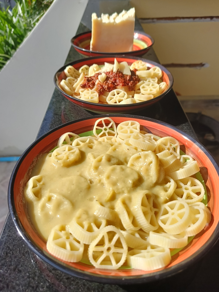 Daily soup and more 24. Soup, cheeses and sausages in Kampot, Cambodia.