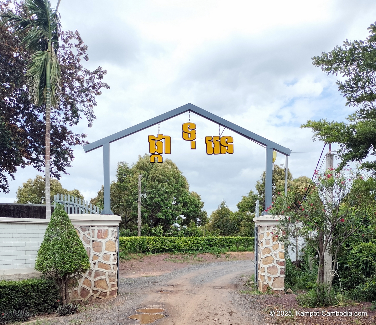 durian flower villa in kampot cambodia