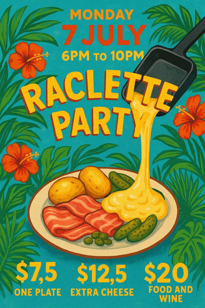 tiki garden in kampot cambodia. french restaurant and music bar.