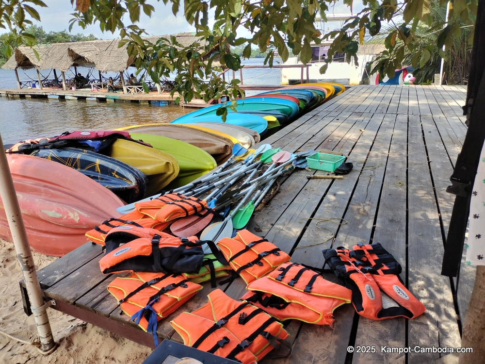 daung te river park in kampot cambodia