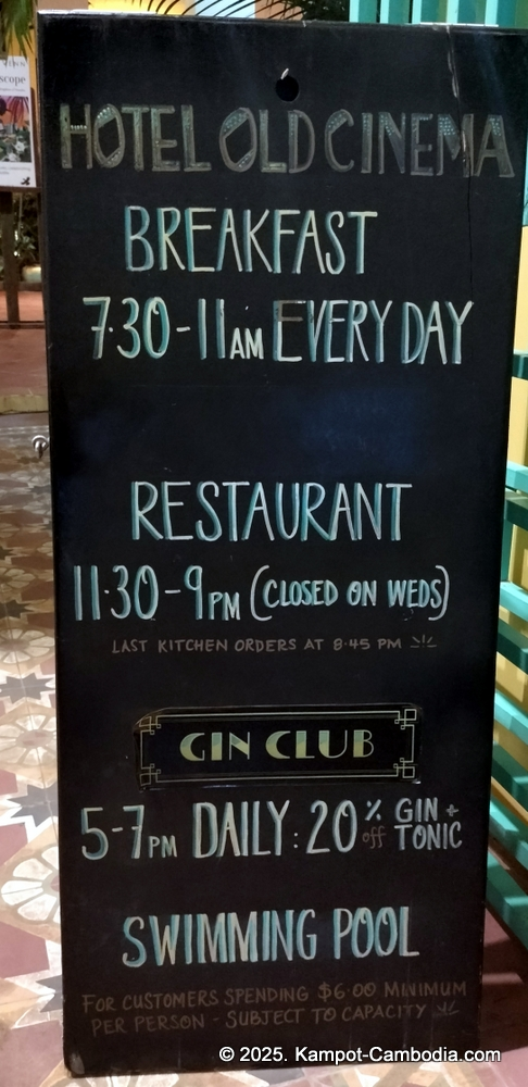 hotel old cinema in kampot cambodia