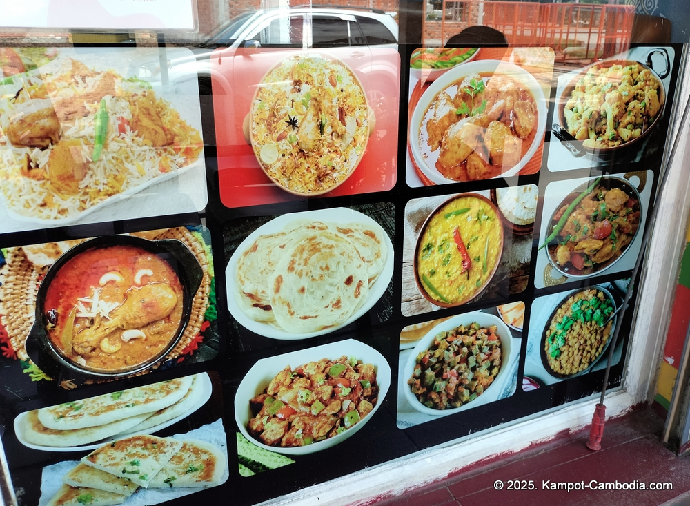 Ahmad Indian and Pakistani food in Kampot, Cambodia