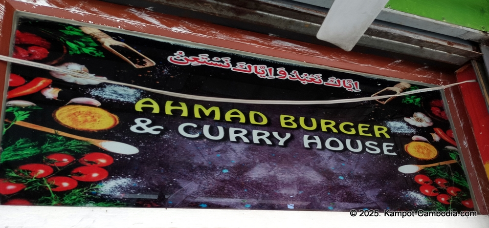 Ahmad Indian and Pakistani food in Kampot, Cambodia