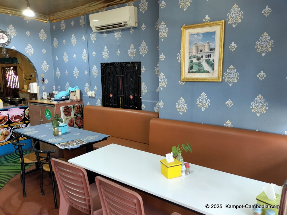 Ahmad Indian and Pakistani food in Kampot, Cambodia