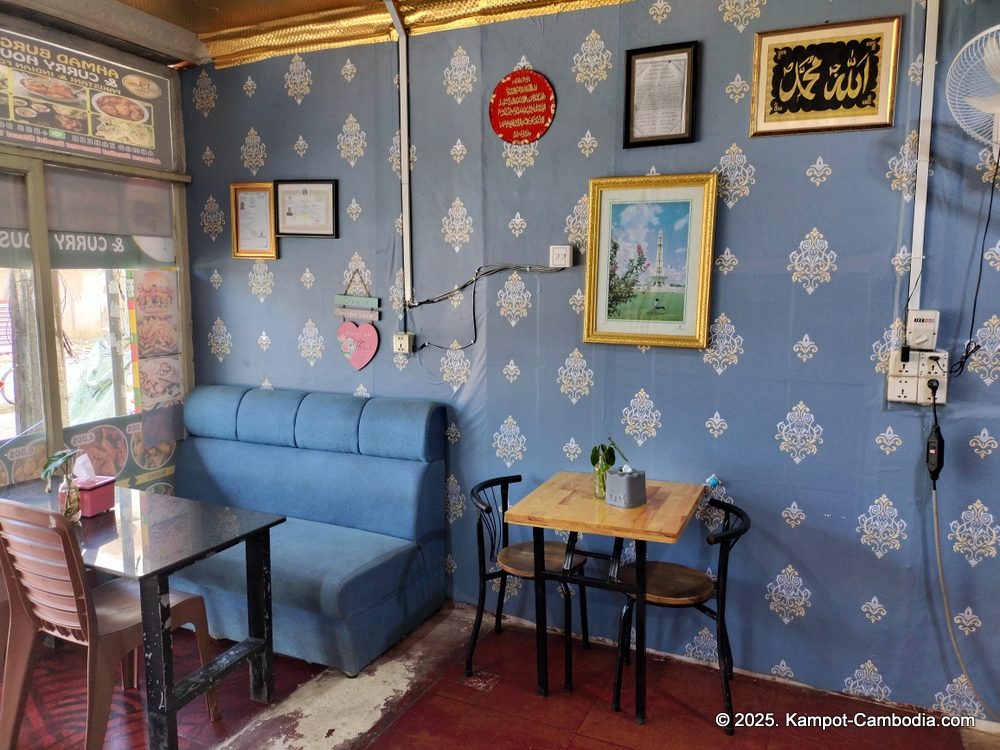 Ahmad Indian and Pakistani food in Kampot, Cambodia