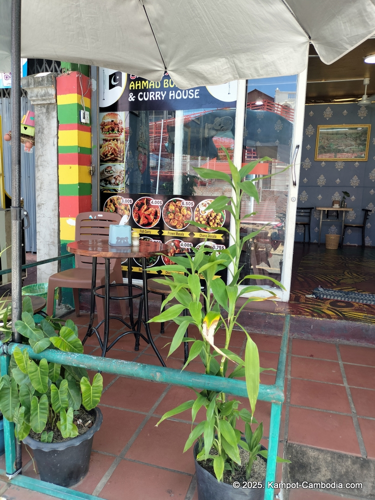 Ahmad Indian and Pakistani food in Kampot, Cambodia