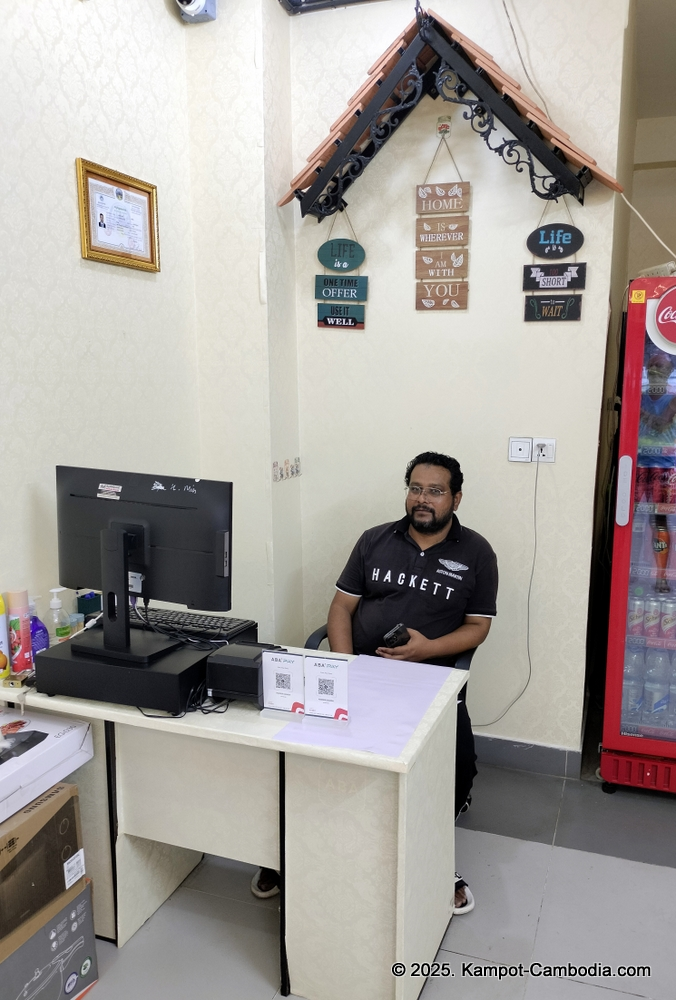 Delhi Darbar Indian Restaurant in Kampot, Cambodia