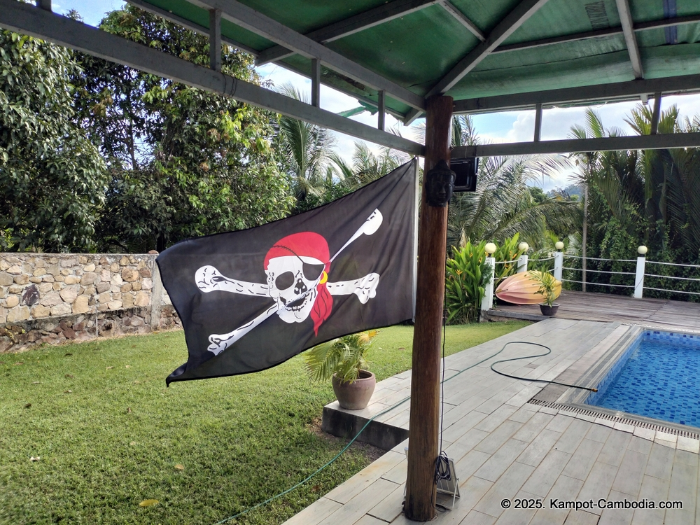 Bluebird Lodge in kampot, cambodia