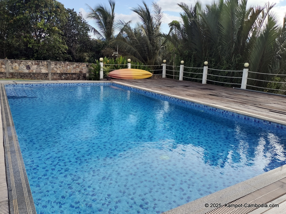 Bluebird Lodge in kampot, cambodia