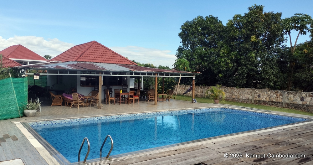 Bluebird Lodge in kampot, cambodia