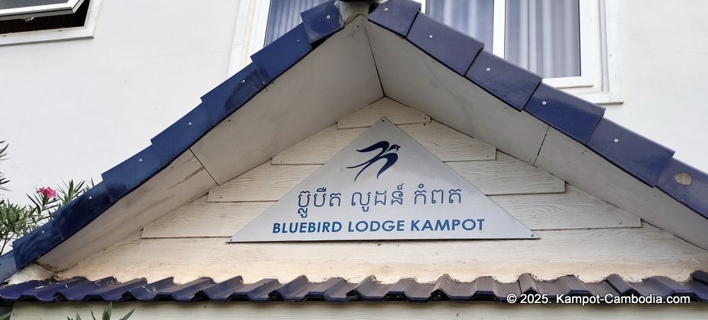 Bluebird Lodge in kampot, cambodia