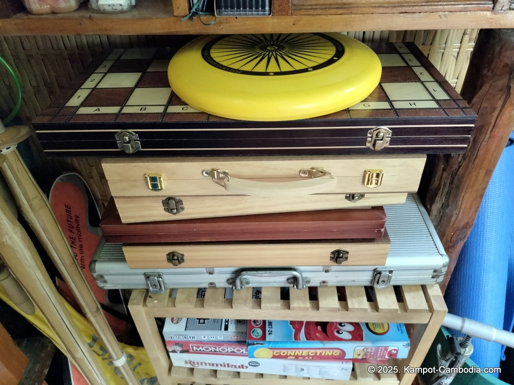 Derm Svay Guesthouse, restaurant, and yoga in Kampot, Cambodia