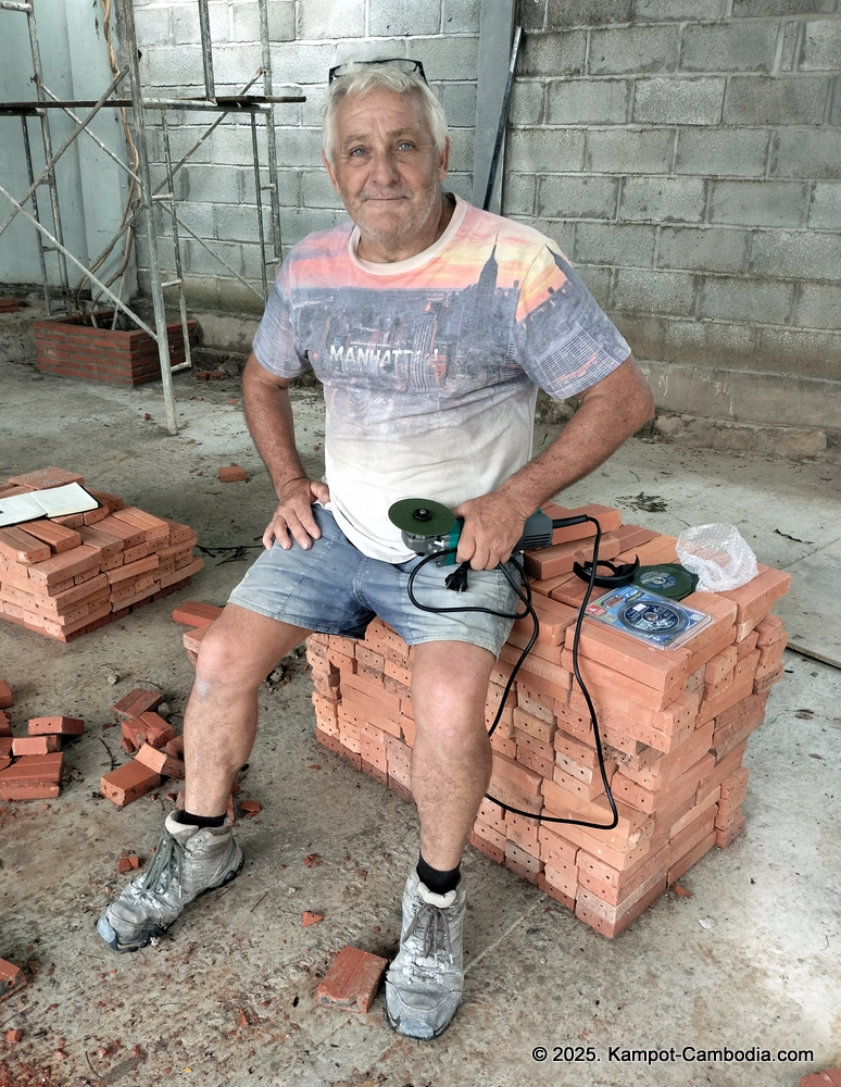 bryan at the manor kampot, cambodia