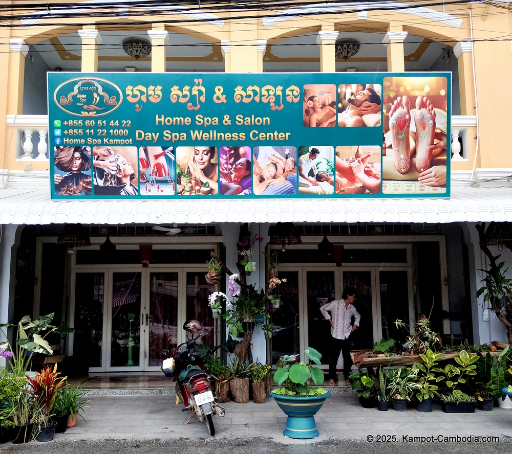 Home spa & salon day spa wellness center in Kampot, Cambodia