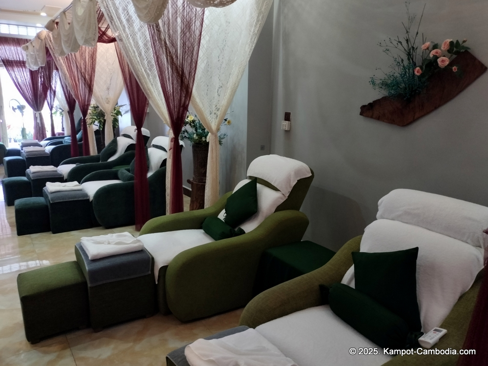 Home spa & salon day spa wellness center in Kampot, Cambodia