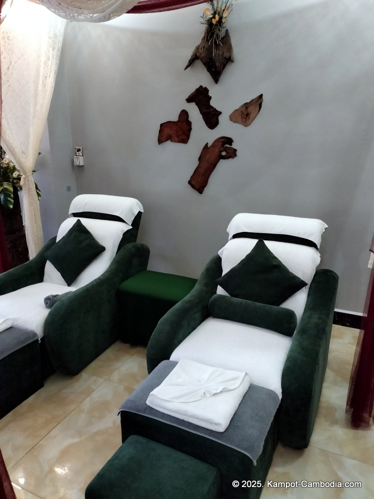Home spa & salon day spa wellness center in Kampot, Cambodia