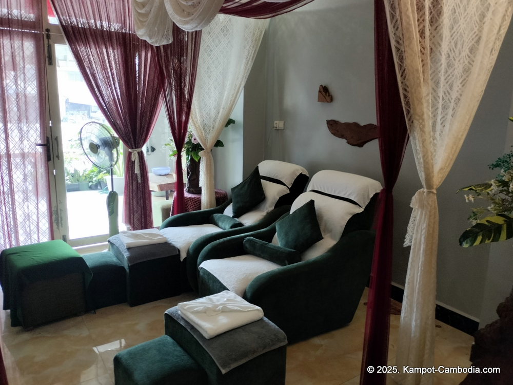 Home spa & salon day spa wellness center in Kampot, Cambodia