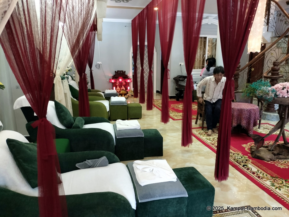 Home spa & salon day spa wellness center in Kampot, Cambodia