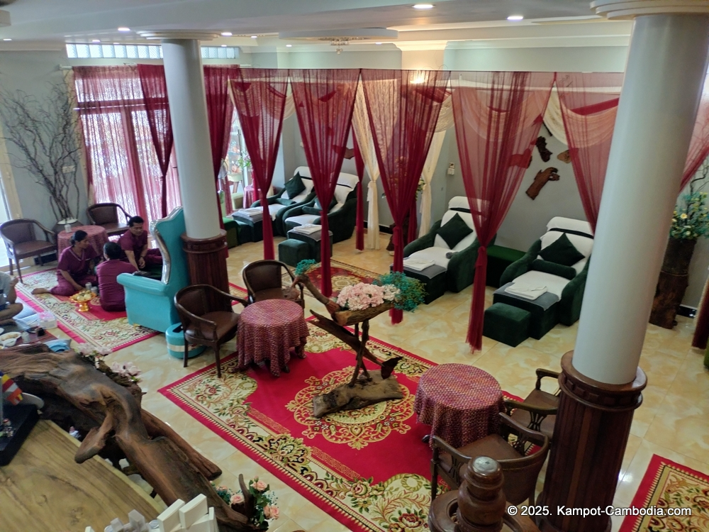 Home spa & salon day spa wellness center in Kampot, Cambodia