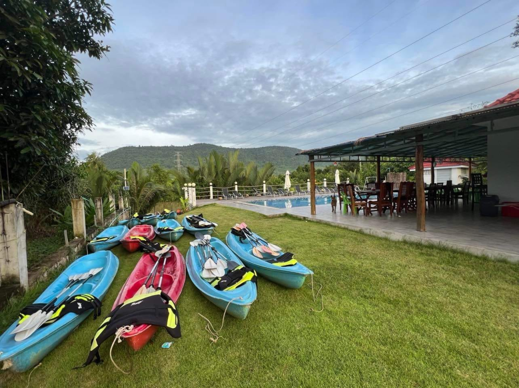 Bluebird Lodge in kampot, cambodia