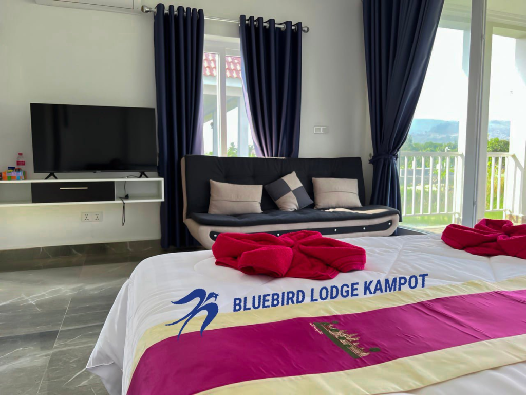 Bluebird Lodge in kampot, cambodia