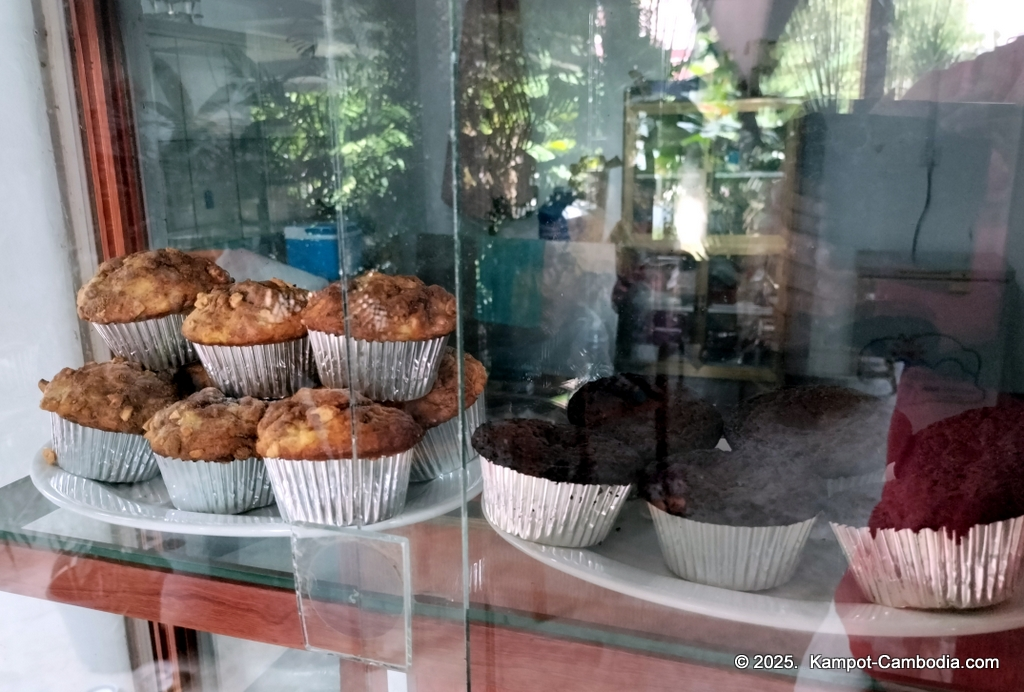 Luna Sea restaurant and bar in Kampot, Cambodia