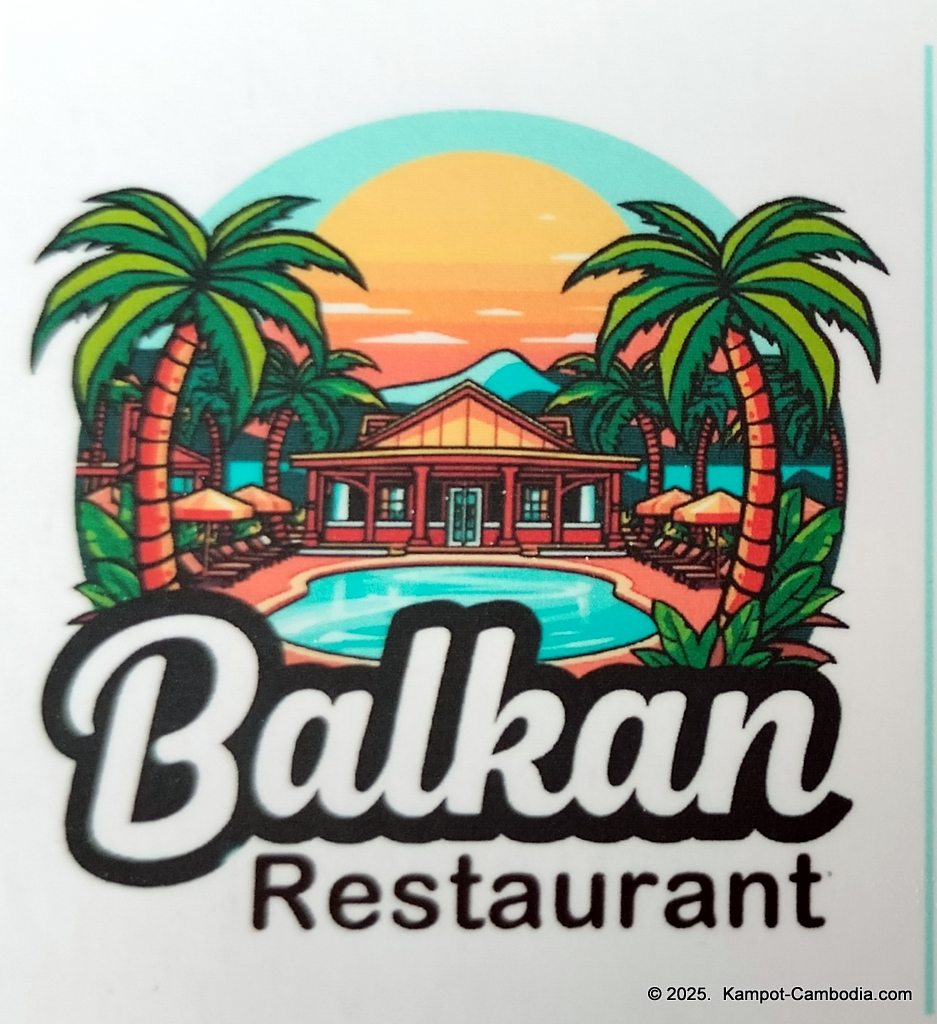 balkan restaurant with serbian chef in kampot, cambodia at the coconut paradise bungalows