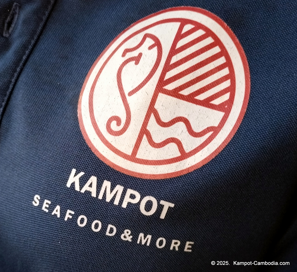 Kampot Seafood & More Restaurant in Kampot, Cambodia.