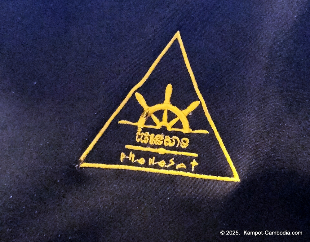 Phe Nesat seafood restaurant in Kampot, Cambodia