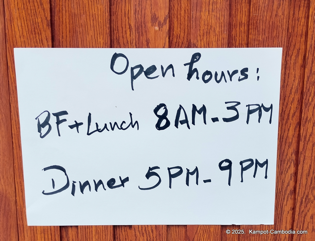 kampot cafe in kampot cambodia