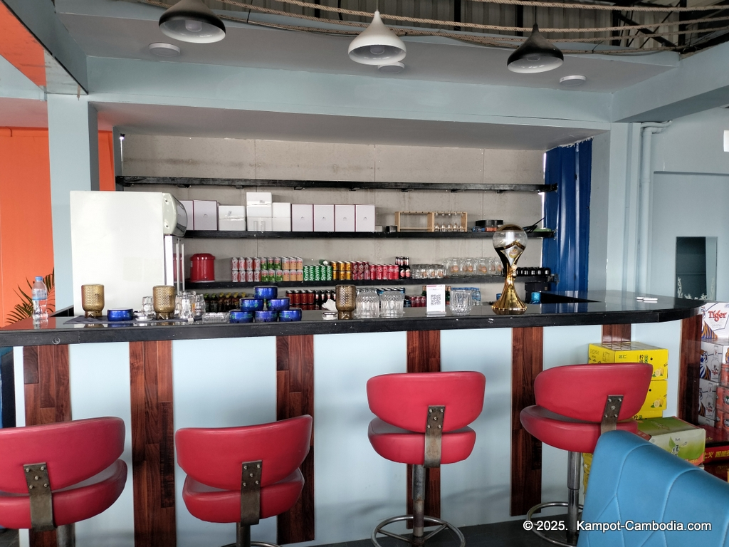 chinese food city and hot pot restaurant in kampot, cambodia