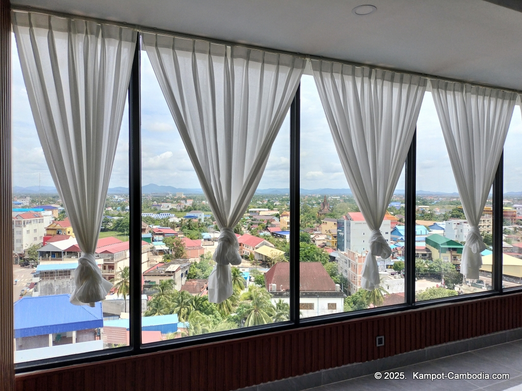 Khemra Guesthouse, Hotel and Restaurant in Kampot, Cambodia.