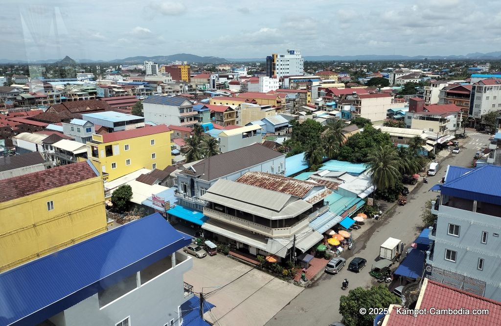 Khemra Guesthouse, Hotel and Restaurant in Kampot, Cambodia.
