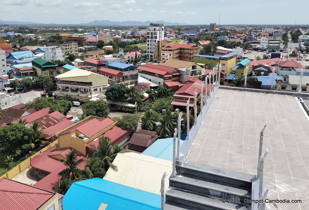 Khemra Guesthouse, Hotel and Restaurant in Kampot, Cambodia.