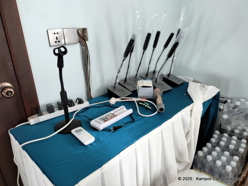 Khemra Guesthouse, Hotel and Restaurant in Kampot, Cambodia.