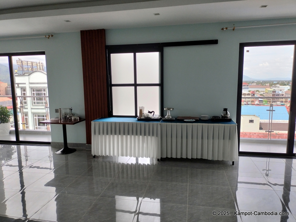 Khemra Guesthouse, Hotel and Restaurant in Kampot, Cambodia.