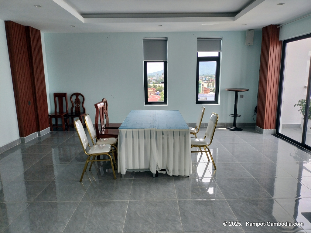 Khemra Guesthouse, Hotel and Restaurant in Kampot, Cambodia.