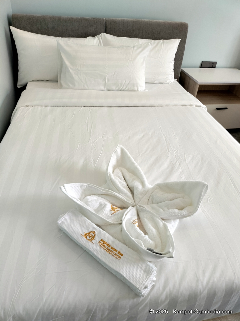 Khemra Guesthouse, Hotel and Restaurant in Kampot, Cambodia.