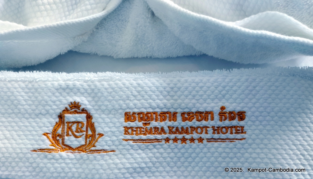 Khemra Guesthouse, Hotel and Restaurant in Kampot, Cambodia.