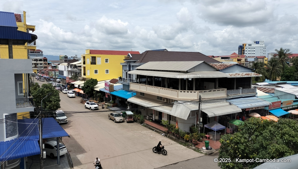 Khemra Guesthouse, Hotel and Restaurant in Kampot, Cambodia.