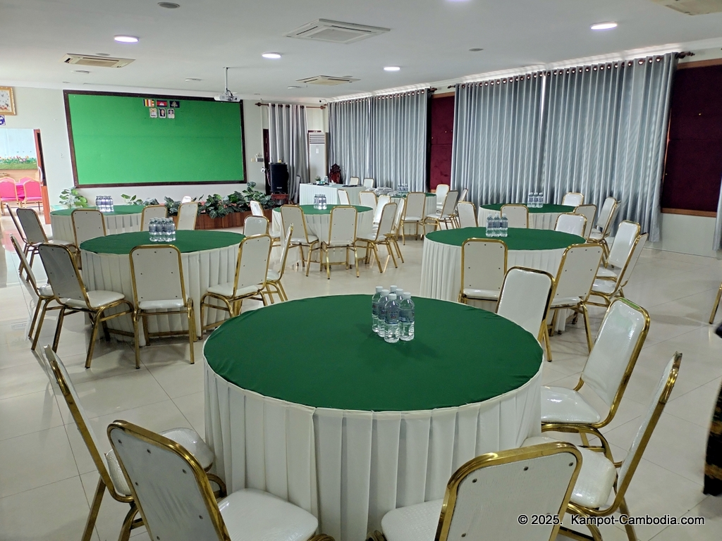 Khemra Guesthouse, Hotel and Restaurant in Kampot, Cambodia.