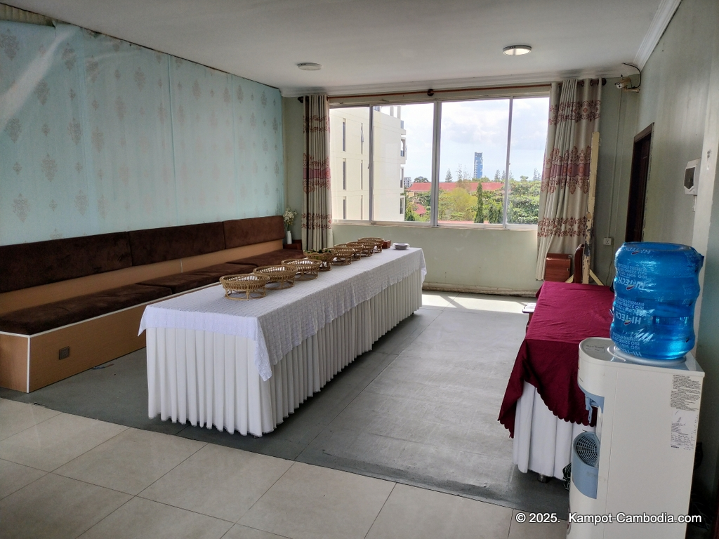 Khemra Guesthouse, Hotel and Restaurant in Kampot, Cambodia.