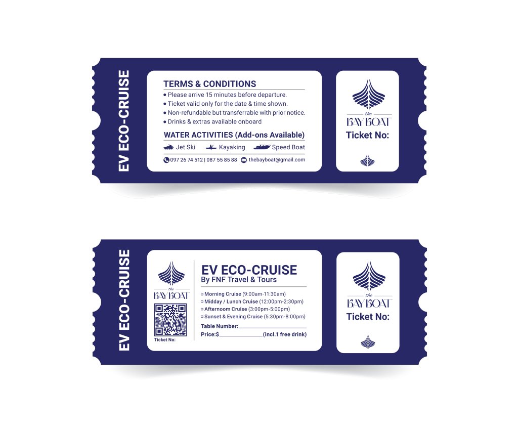 the bay boat. kampot, cambodia. daily cruises on the kampot river.