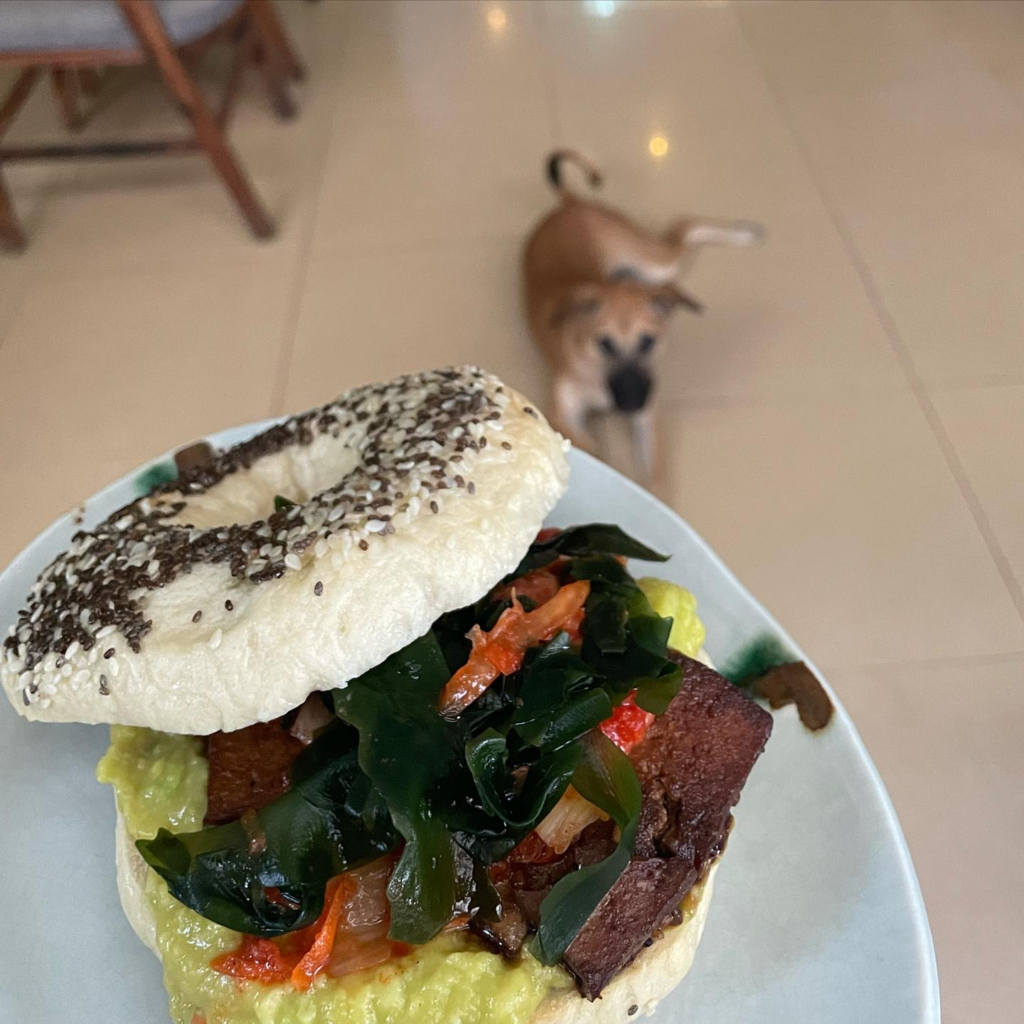 blend house coffee in kampot cambodia. yoga