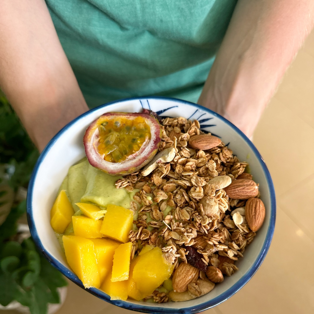 blend house coffee in kampot cambodia. yoga