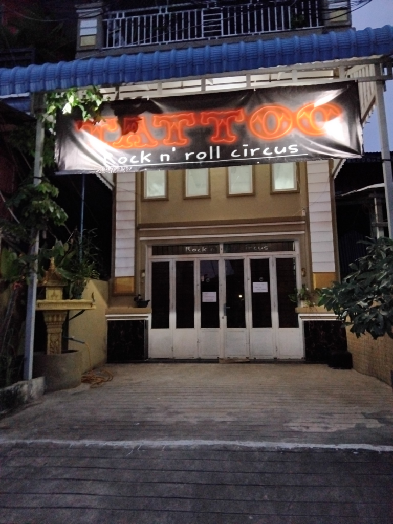 Rock N'Roll Circus Tattoo in Kampot, Cambodia