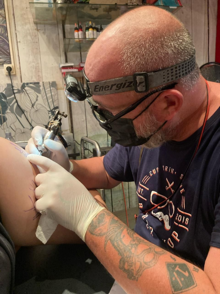 Rock N'Roll Circus Tattoo in Kampot, Cambodia