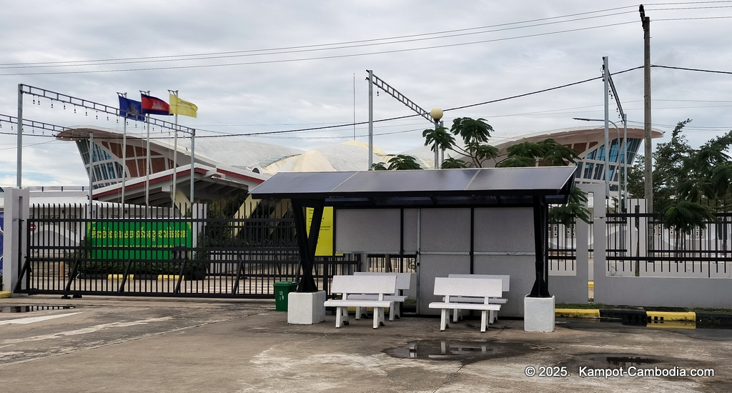 kampot international tourist port in cambodia