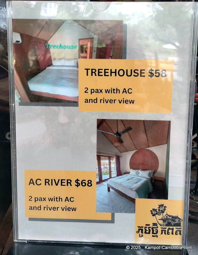 phum kampot in kampot cambodia.