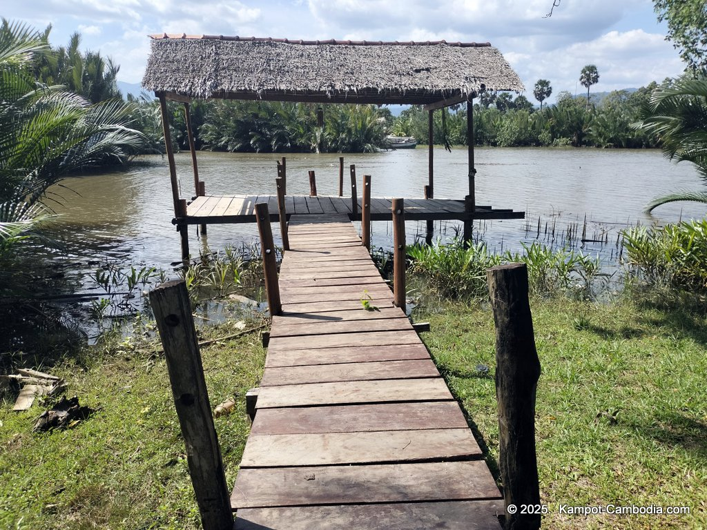 Shanti Shanti Indian restaurant and yoga in Kampot, Cambodia